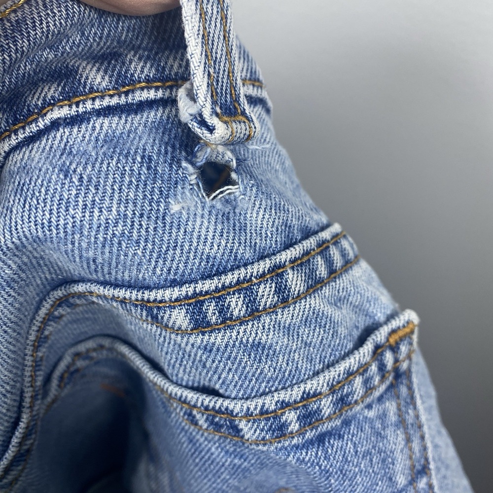 Vintage Men's Levi's 505 Jeans Regular Fit Straight Leg 34x30 Made in USA 90's - Picture 9 of 9